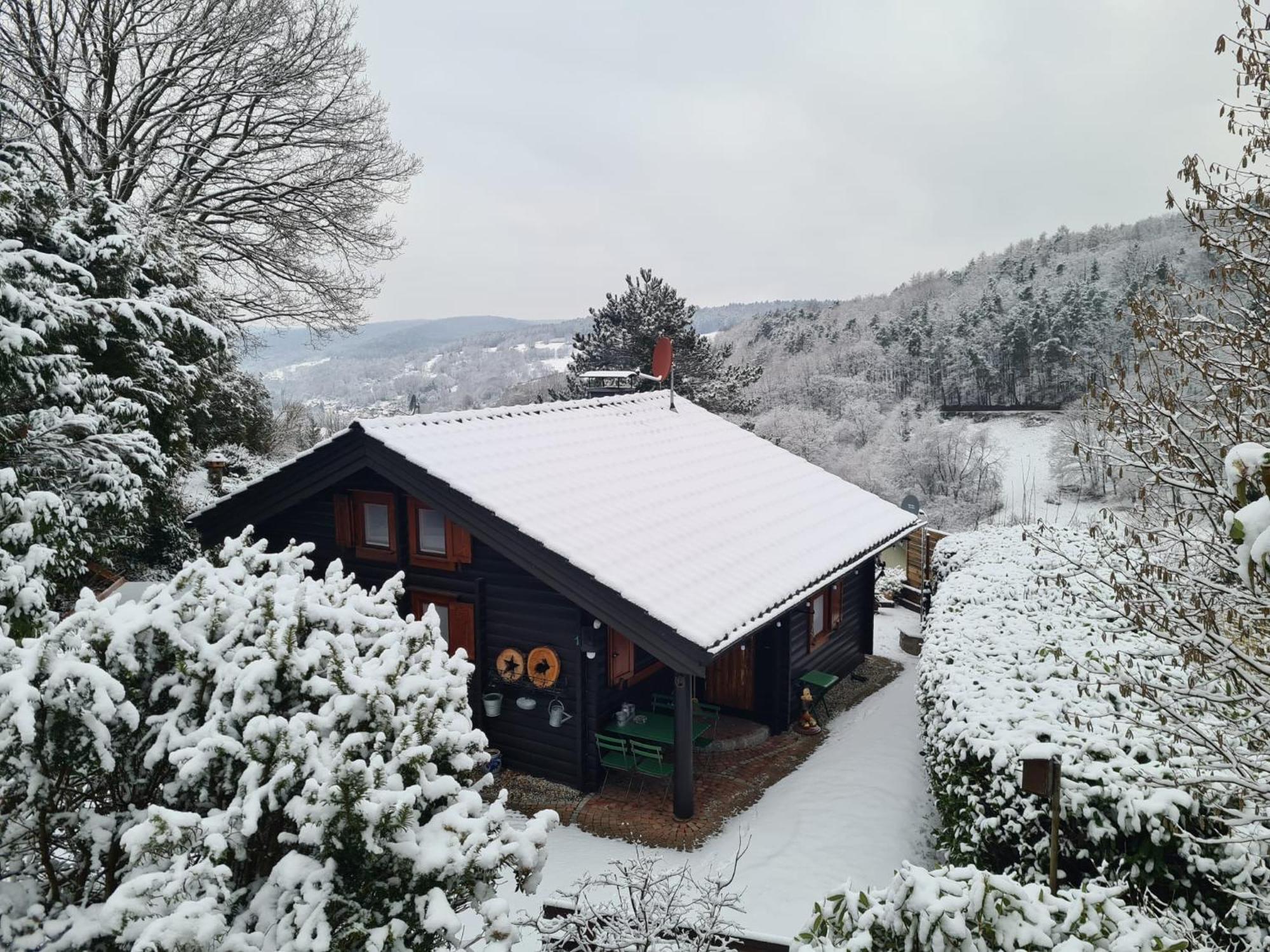 Chalet Spessart Dammbach Exterior foto